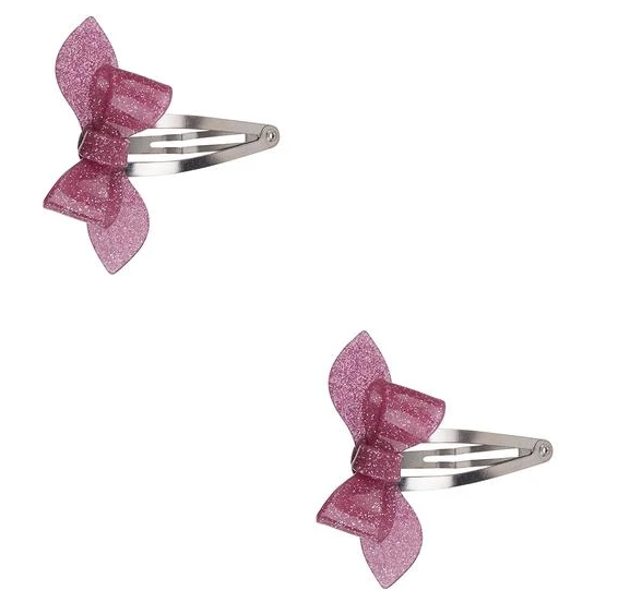 Rosane Bow Snap Clips