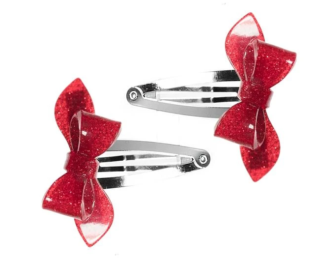 Rosane Bow Snap Clips