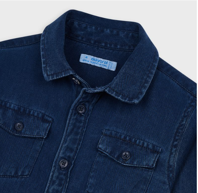 Long Sleeve Denim Shirt