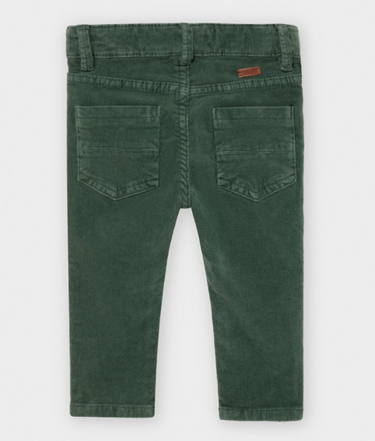 Slim Fit Pine Corduroy Pants (502)