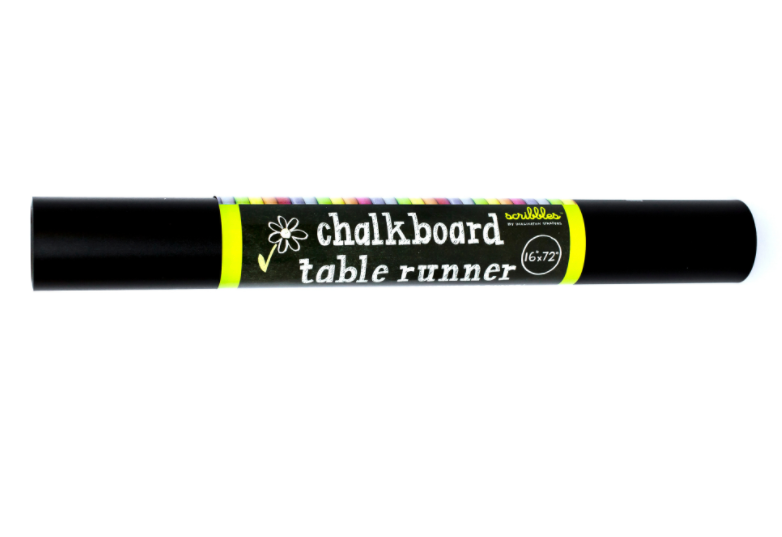 Chalkboard Runner Plain Placemat