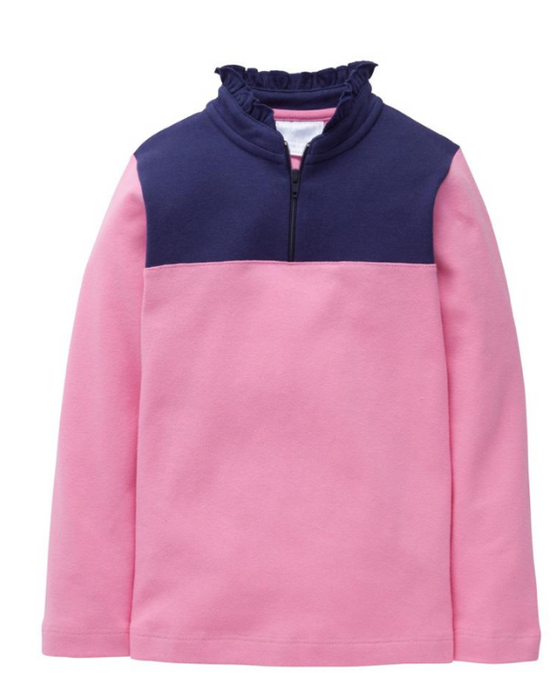 Hastings Hot Pink Half-Zip Pullover