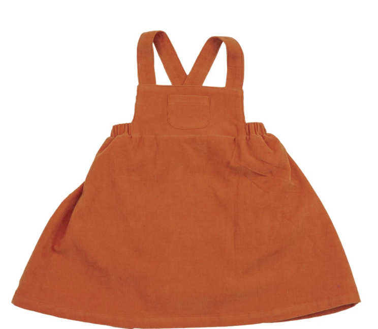 Corduroy Overall Dress