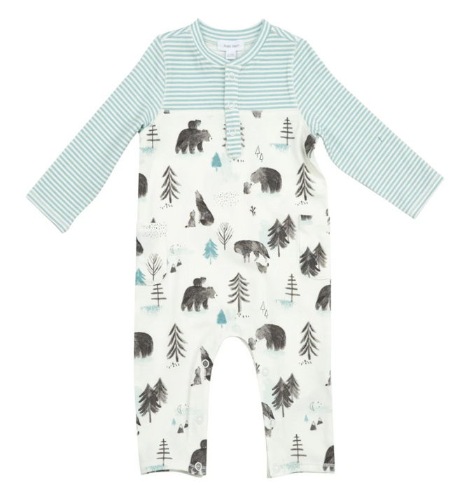 Mama and Cubs Romper with Pockets