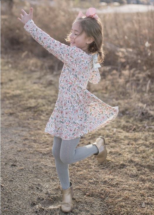 Loren Dress Floral Knit