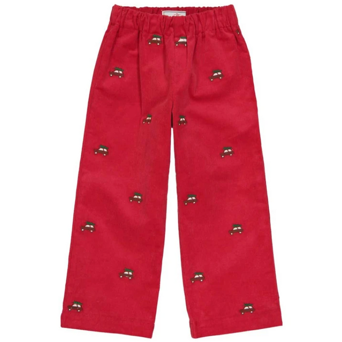 Myles Slim Pant with Woody Embroidery