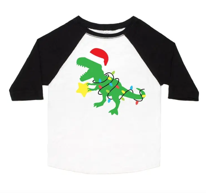 Santasaurus Long Sleeve Shirt