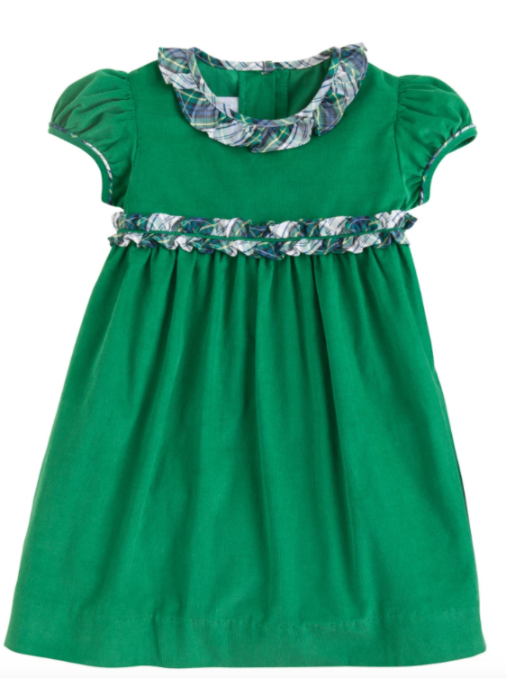 Caroline Dress | Kentucky Tartan