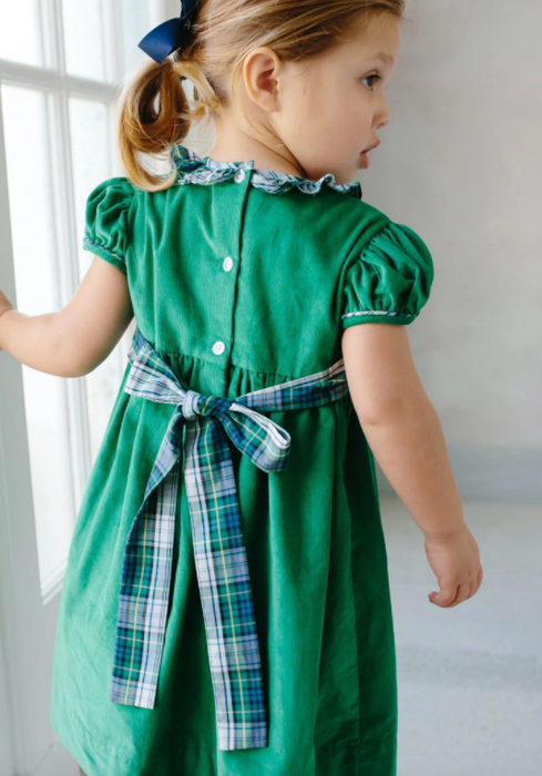Caroline Dress | Kentucky Tartan