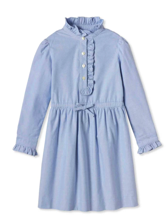 Sadie Shirt Dress | Blue Oxford
