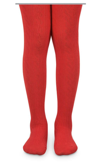 Jefferies Socks Classic Cable Ivory Tights 1 Pair (1560)