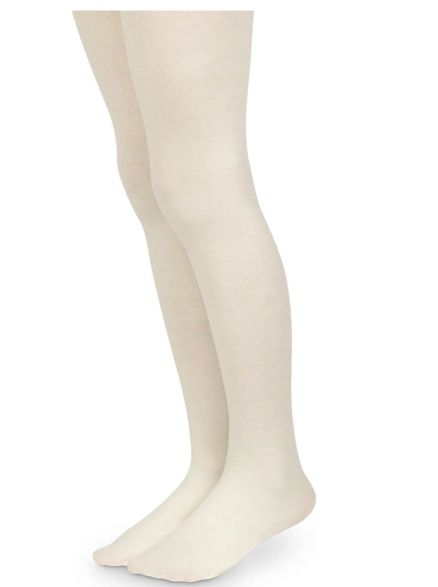 Jefferies Socks Pima Cotton Ivory Tights 1 Pair (1505)