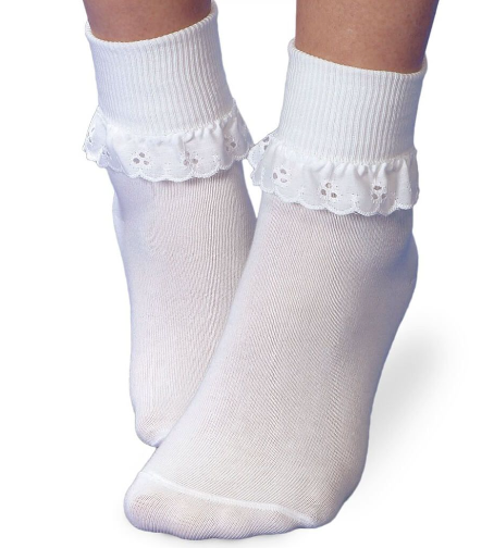 Eyelet Lace Socks 1 Pair | 02154