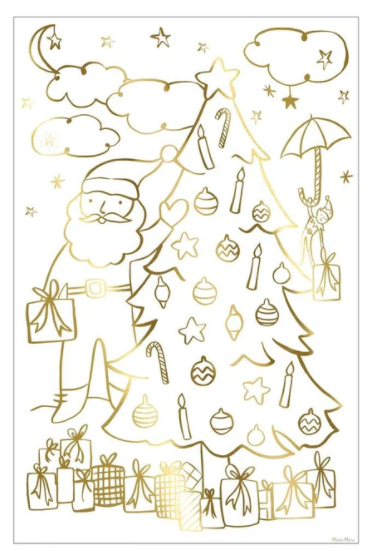 Christmas Coloring Poster