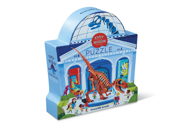 48 Piece Puzzle Day at the Museum | Dinosaur