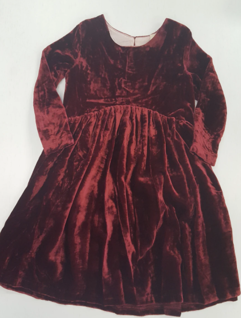 Justine Dress - Burgundy