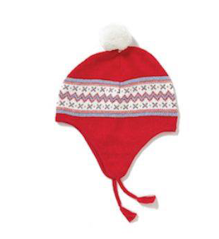 Reindeer Knit Pilot Hat