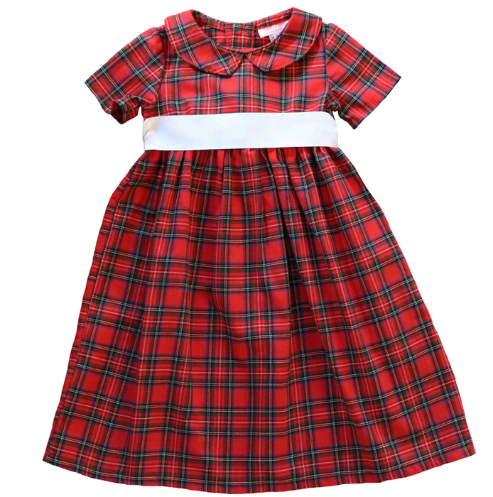 Holiday Red Plaid Dress