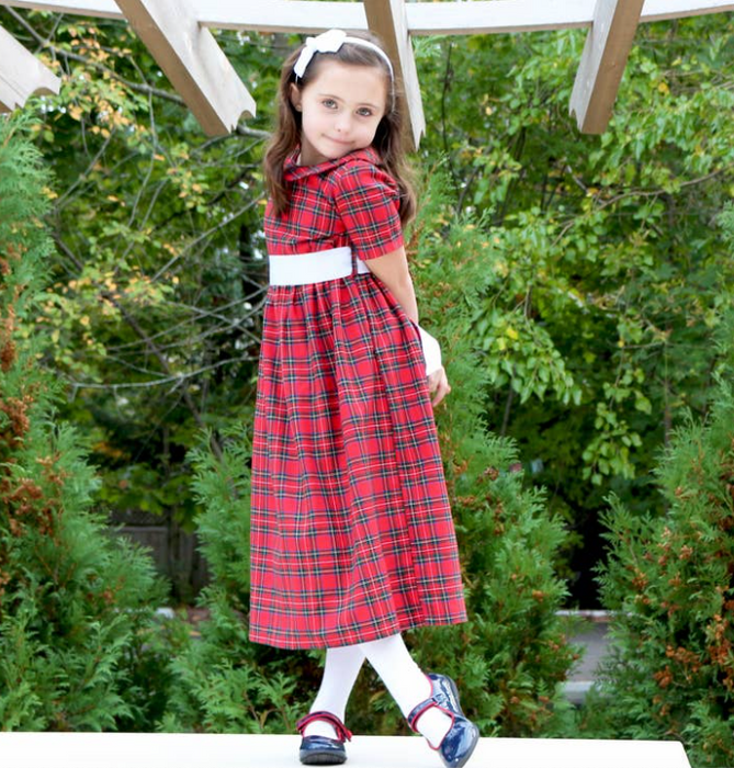 Holiday Red Plaid Dress