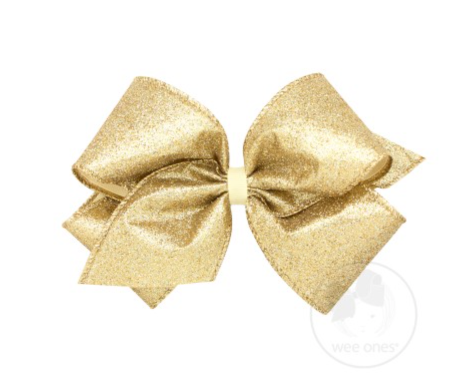 King Party Glitter Bow