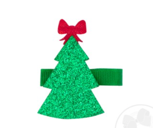 Holiday Glitter Hair Clip