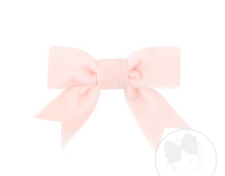 Mini Velvet Bow with Fancy Tail