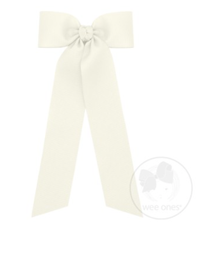 Medium Grosgrain Bow with Streamer Tails