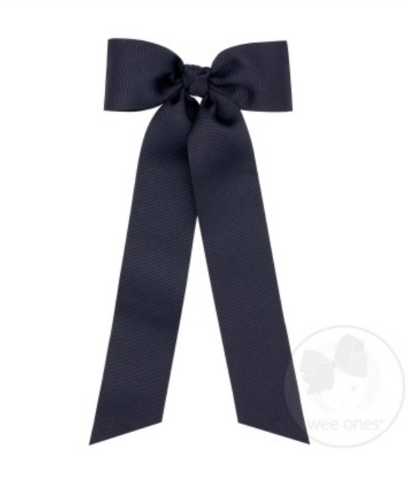 Medium Grosgrain Bow with Streamer Tails