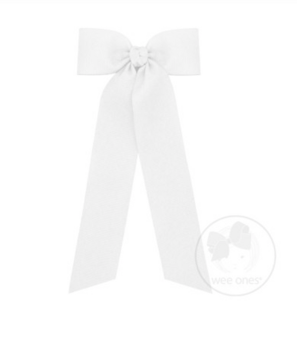 Medium Grosgrain Bow with Streamer Tails