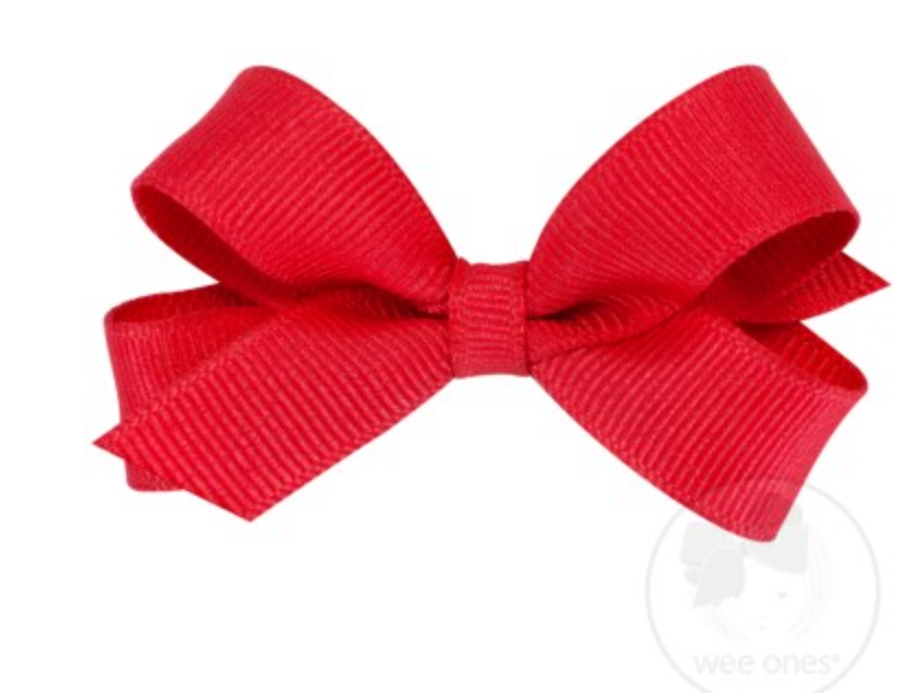Tiny Grosgrain Basic Bow