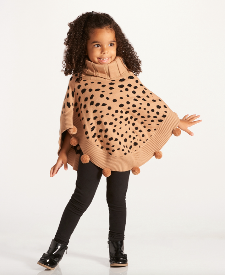 Leopard Poncho