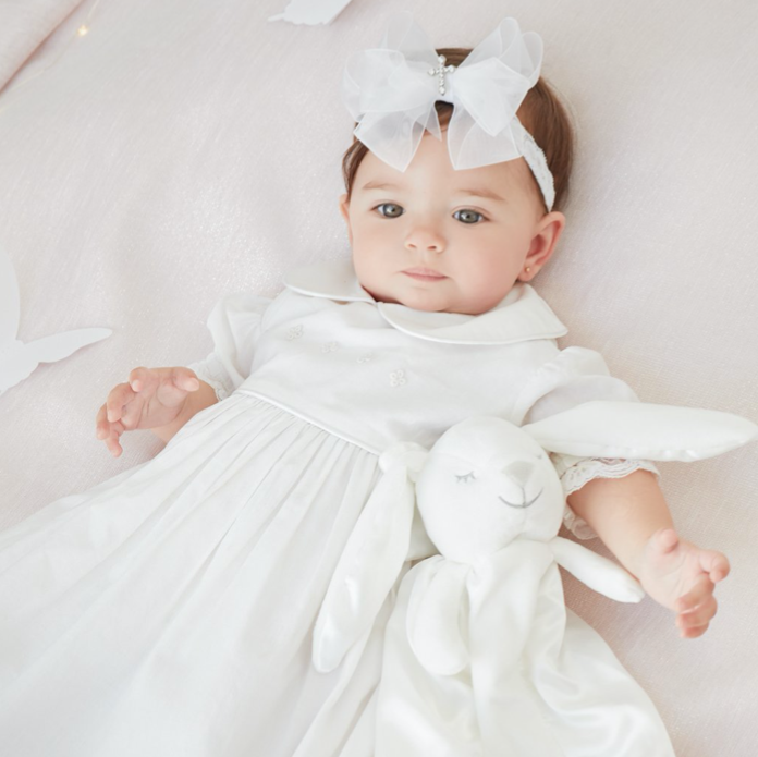 Girls' Christening Gown & Bonnet
