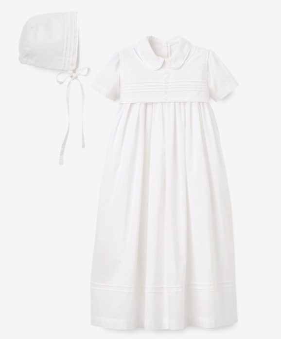 Boys Christening Gown & Bonnet
