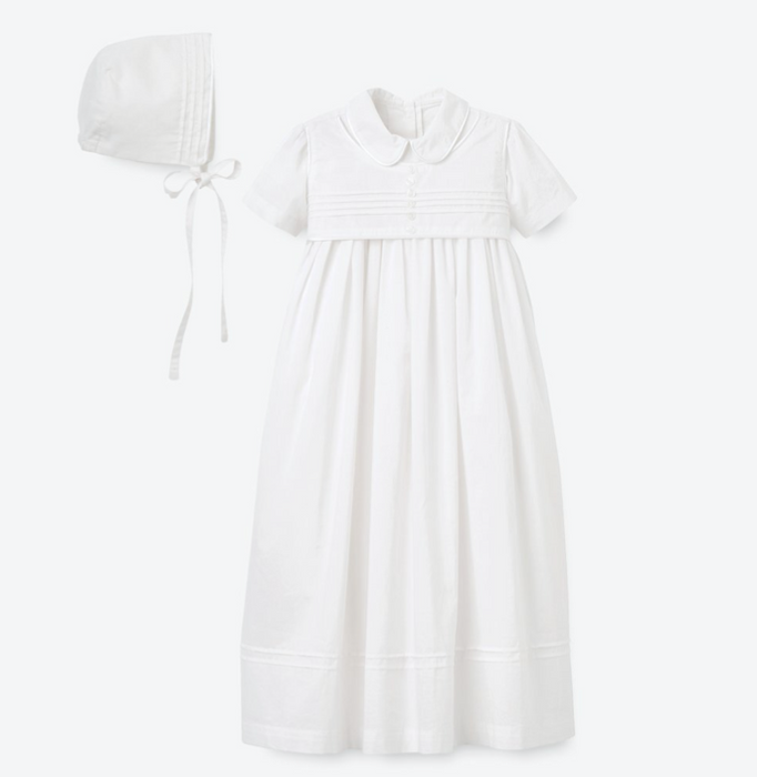 Boys Christening Gown & Bonnet