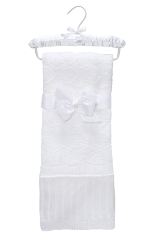 Classic Christening Shawl