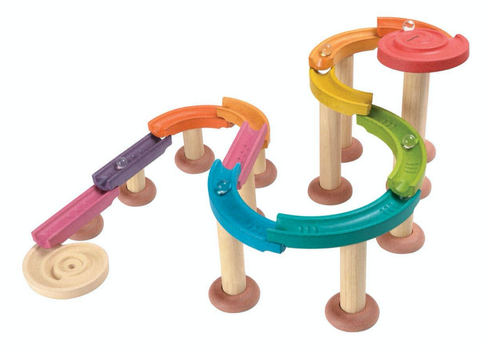 Wooden Marble Run Deluxe