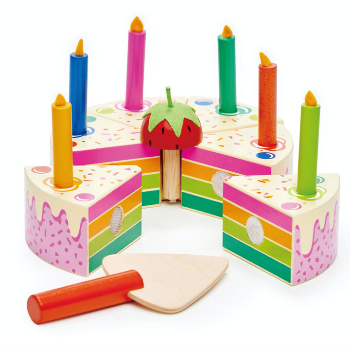 Rainbow Birthday Cake