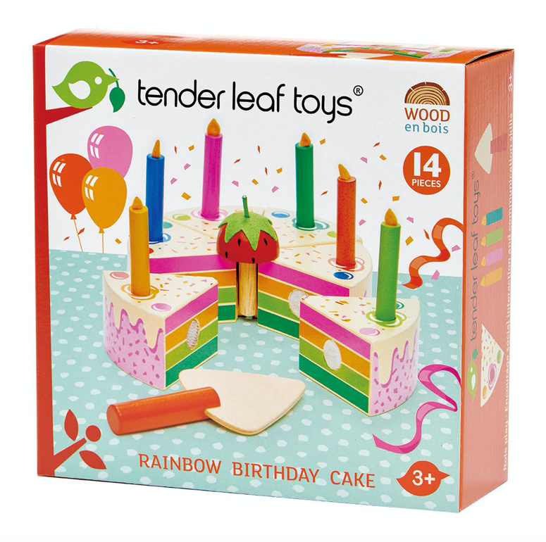 Rainbow Birthday Cake