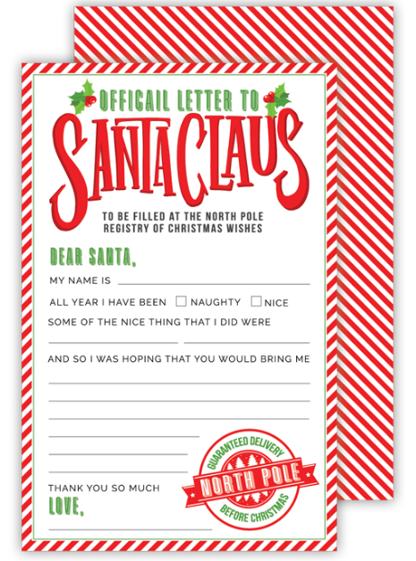 Official Letter to Santa