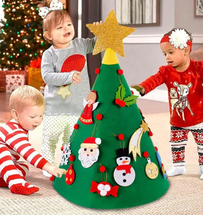 Felt DIY Christmas Tree