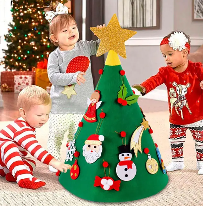 Felt DIY Christmas Tree