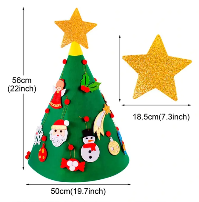 Felt DIY Christmas Tree