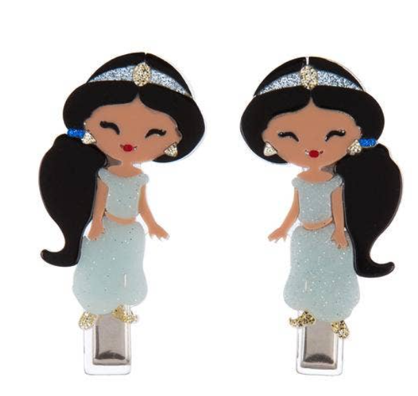 Cute Doll Alligator Clip | Brunette