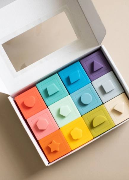 Silicone Building Blocks Primary