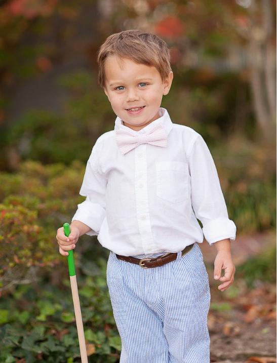 Baylor Bow Tie | Pink Savannah