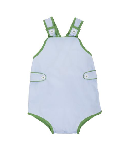 Skipper Sunsuit | Buckhead Blue | Grenada Green
