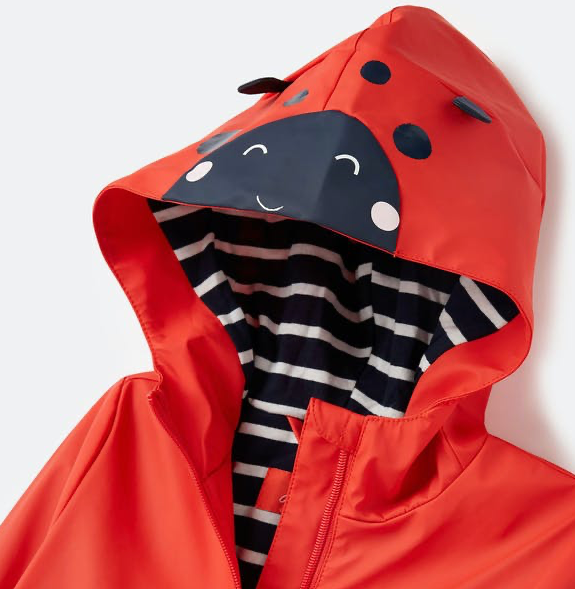 Riverside Raincoat | Red Ladybird