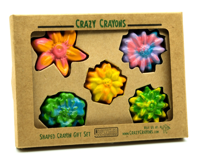 Flower Crayon Set
