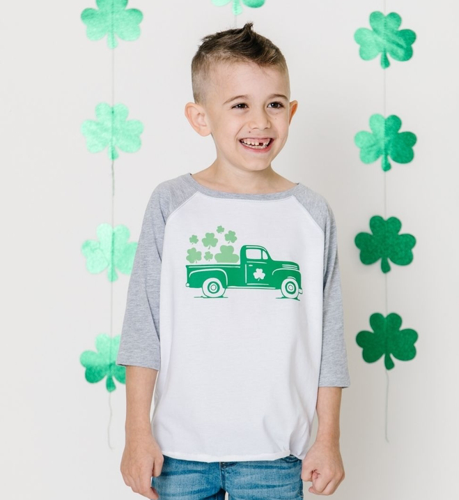Shamrock Truck Long Sleeve Shirt