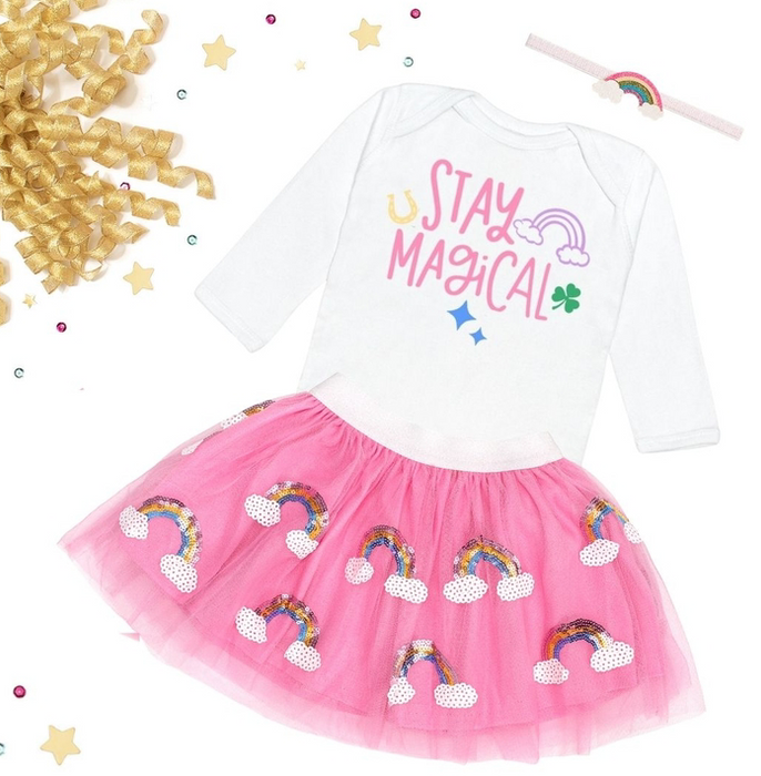 Stay Magical Long Sleeve Bodysuit